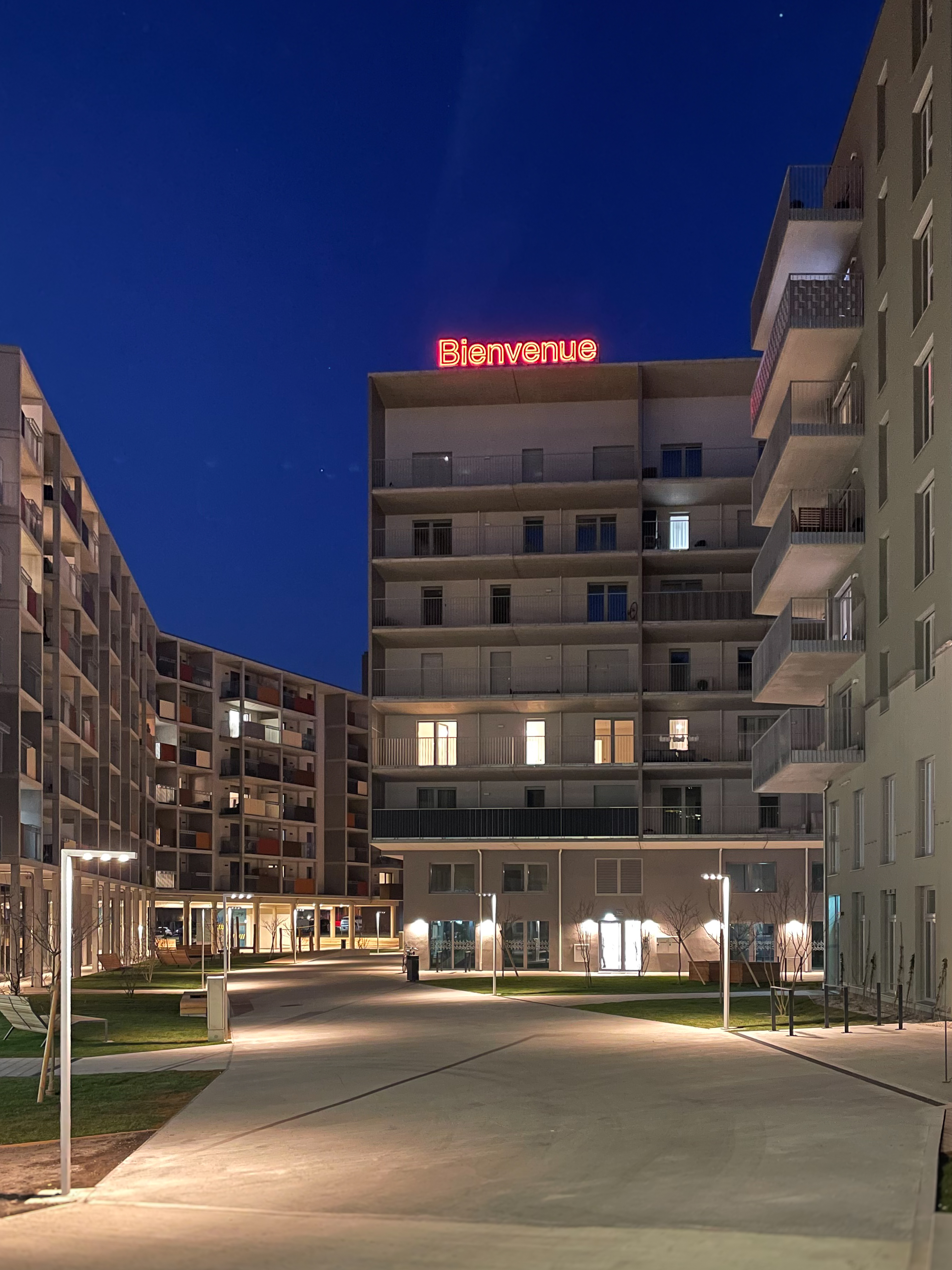 Eröffnung Quartier Bienvenue, 1100 Wien: 3.April 2025, 17:00