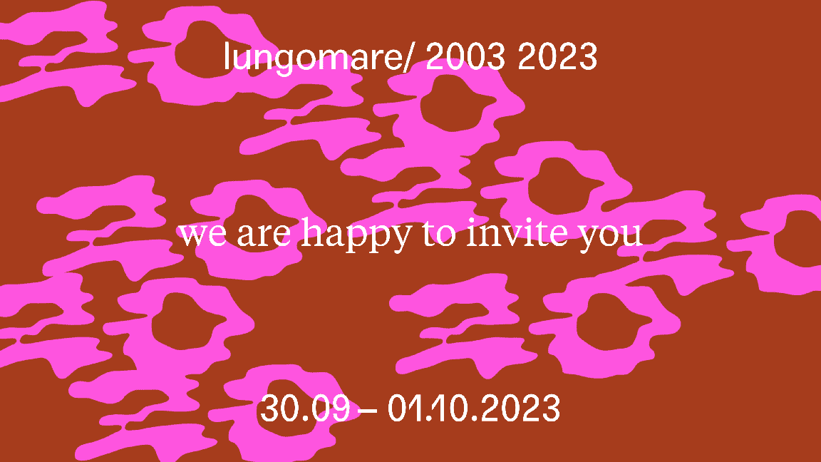 Lungomare 20, Bozen/ Bolzano: Book launch + events: 30.09.-01.10.23