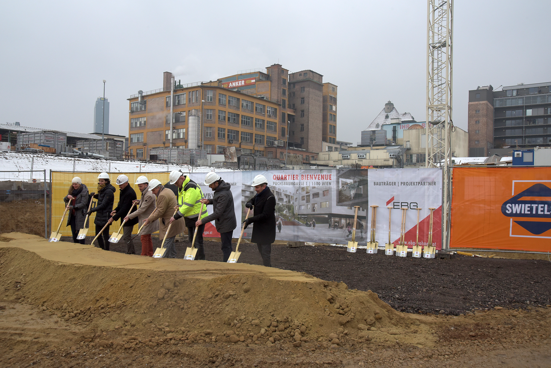 Quartier Bienvenue: groundbreaking ceremony, Dec. 15, 2022